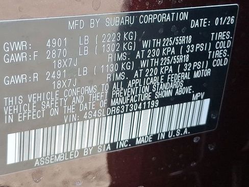 New 2026 Subaru Forester Limited image 10