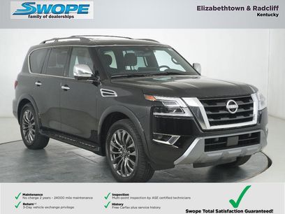Used 2024 Nissan Armada Platinum w/ Captain's Chairs Package