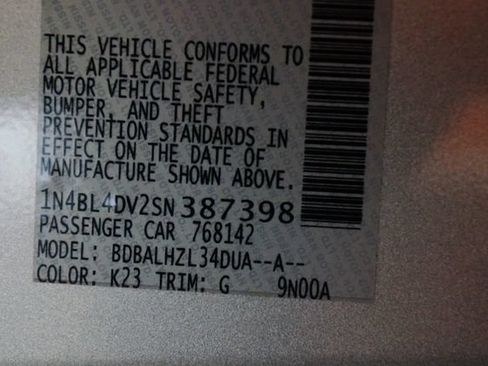 Certified 2025 Nissan Altima 2.5 SV FWD image 79