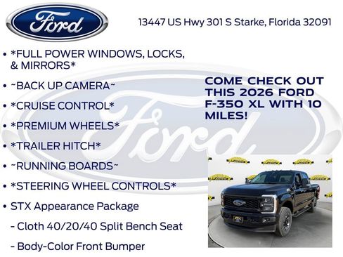 New 2026 Ford F350 XL w/ STX Appearance Package AWD/4WD image 10