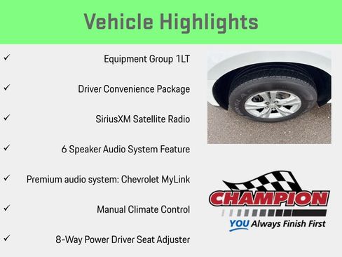 Used 2015 Chevrolet Equinox LT w/ Driver Convenience Package image 6