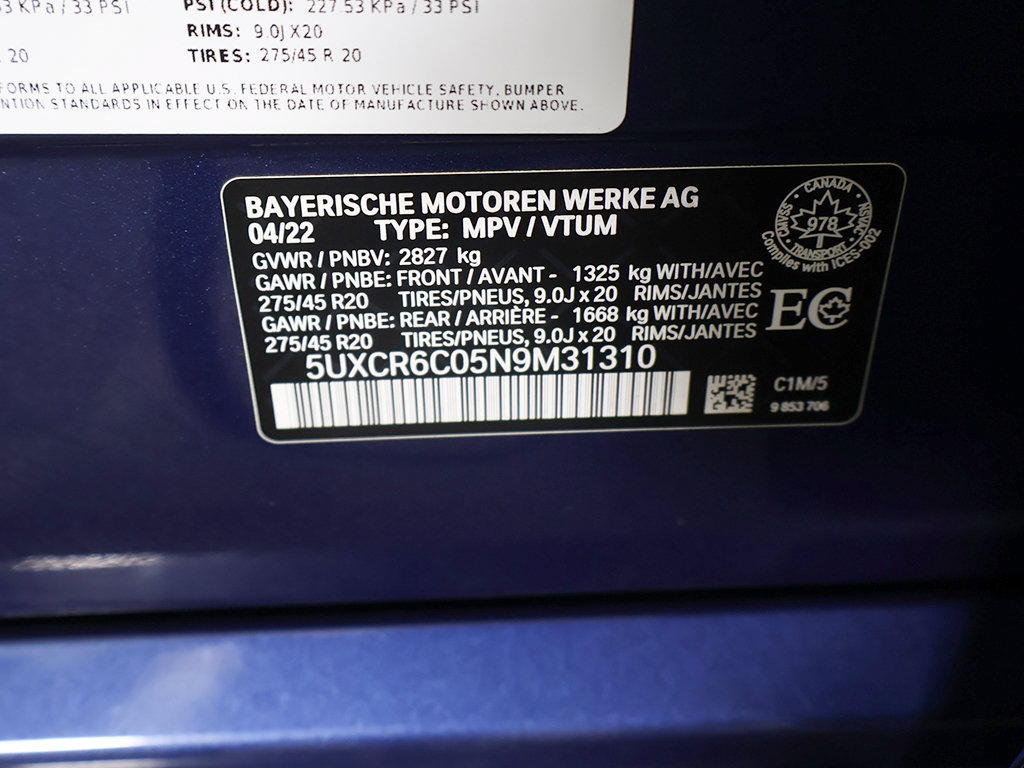 Used 2022 BMW X5 xDrive40i AWD/4WD image 56