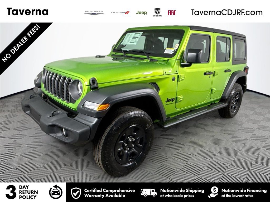 Used 2025 Jeep Wrangler Unlimited Sport AWD/4WD image 1