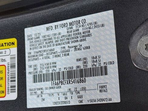 Used 2024 Ford Mustang GT RWD image 30