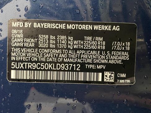 Used 2019 BMW X3 xDrive30i w/ Convenience Package image 31