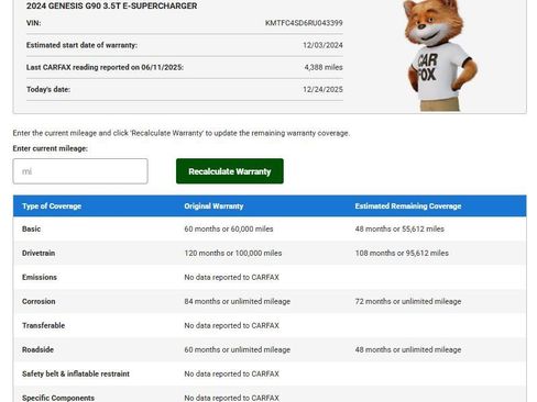 Used 2024 Genesis G90 3.5T image 62