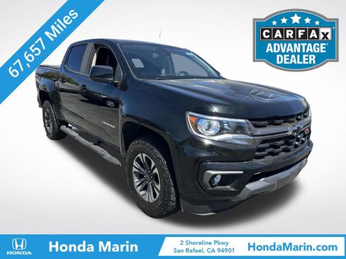 Used 2021 Chevrolet Colorado Z71 w/ Safety Package AWD/4WD image 1