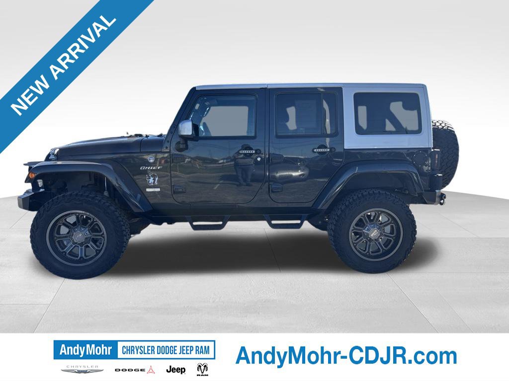 Used 2017 Jeep Wrangler Unlimited Sahara w/ Quick Order Package 24E Chief AWD/4WD image 4
