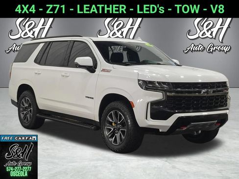 Used 2021 Chevrolet Tahoe Z71 w/ Z71 Signature Package AWD/4WD image 1
