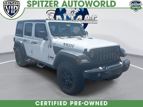 Certified 2023 Jeep Wrangler Unlimited Sport AWD/4WD image 1