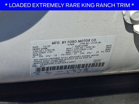 Used 2023 Ford Explorer King Ranch w/ Class IV Trailer Tow Package AWD/4WD image 26