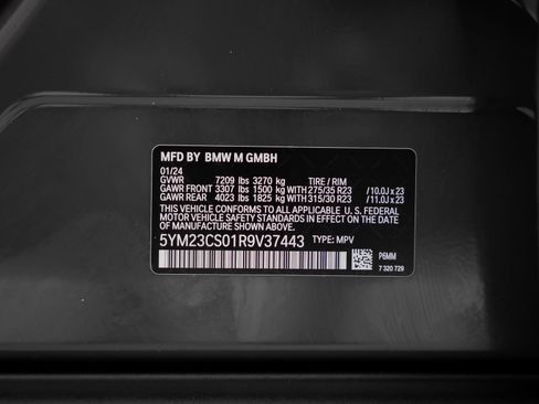 Used 2024 BMW XM AWD/4WD image 64