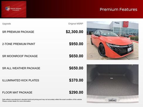 New 2026 Nissan Sentra SR w/ SR Premium Package FWD image 3