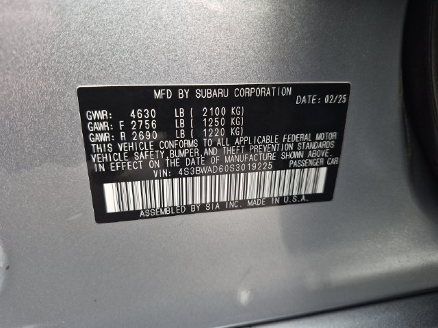 Used 2025 Subaru Legacy Premium AWD/4WD image 24