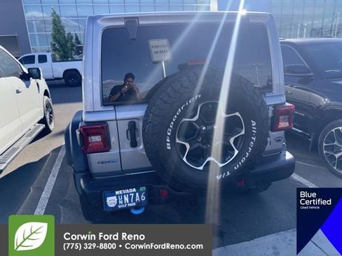 Used 2021 Jeep Wrangler Unlimited Rubicon 4xe w/ Steel Bumper Group AWD/4WD image 6
