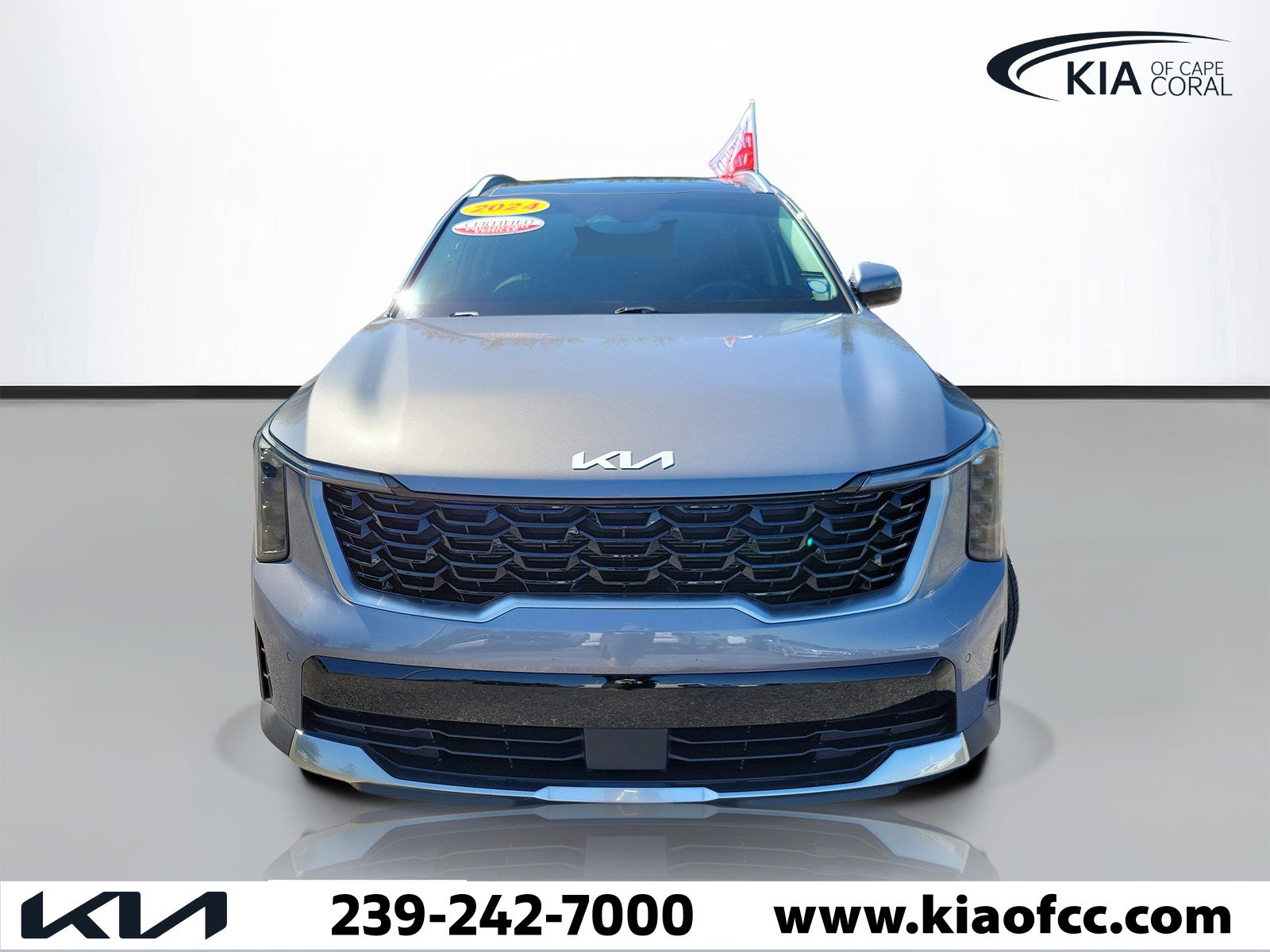 Certified 2024 Kia Sorento S w/ Panoramic Sunroof Package FWD image 2