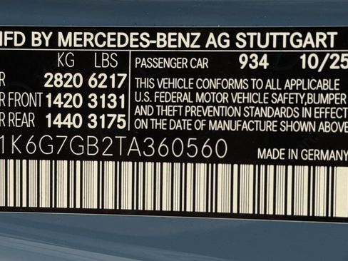New 2026 Mercedes-Benz S 580 4MATIC Sedan image 16