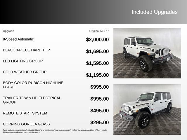 Used 2022 Jeep Wrangler Unlimited Rubicon w/ LED Lighting Group AWD/4WD image 4
