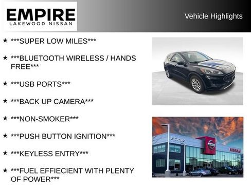 Used 2020 Ford Escape SE image 2