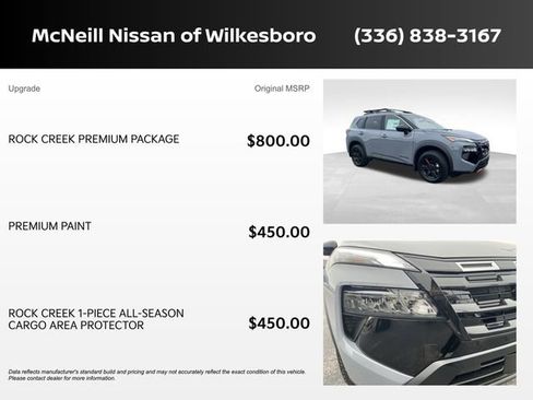 New 2026 Nissan Rogue SV w/ Rock Creek Premium Package image 5