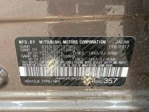 Used 2017 Mitsubishi Outlander Sport ES AWD/4WD image 32