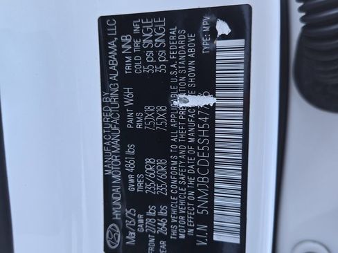 Used 2025 Hyundai Tucson SEL AWD/4WD image 29