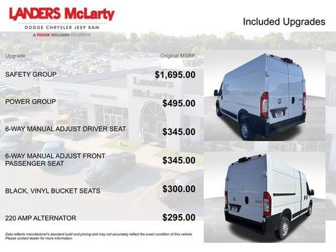 New 2026 RAM ProMaster 1500 w/ Safety Group image 5