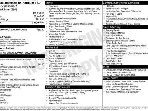 Used 2016 Cadillac Escalade Platinum image 15