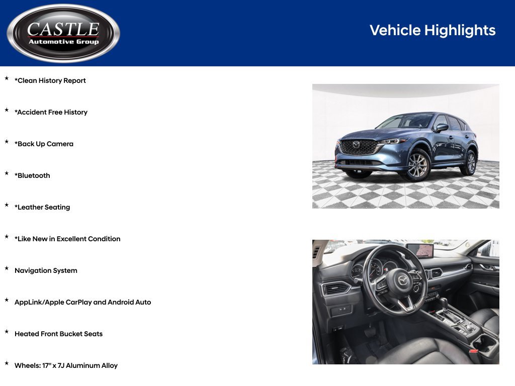 Used 2024 MAZDA CX-5 AWD 2.5 S w/ Select Package image 4