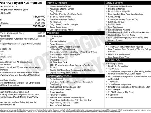 New 2026 Toyota RAV4 XLE Premium FWD image 1
