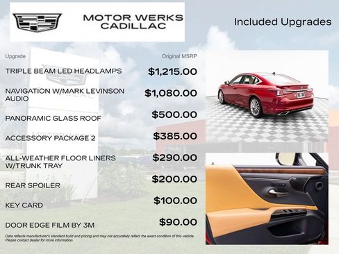 Used 2022 Lexus ES 350 Ultra Luxury w/ Accessory Package 2 FWD image 9