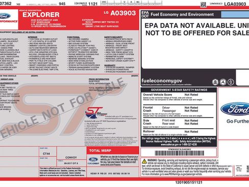 Used 2020 Ford Explorer ST w/ ST Street Pack image 6