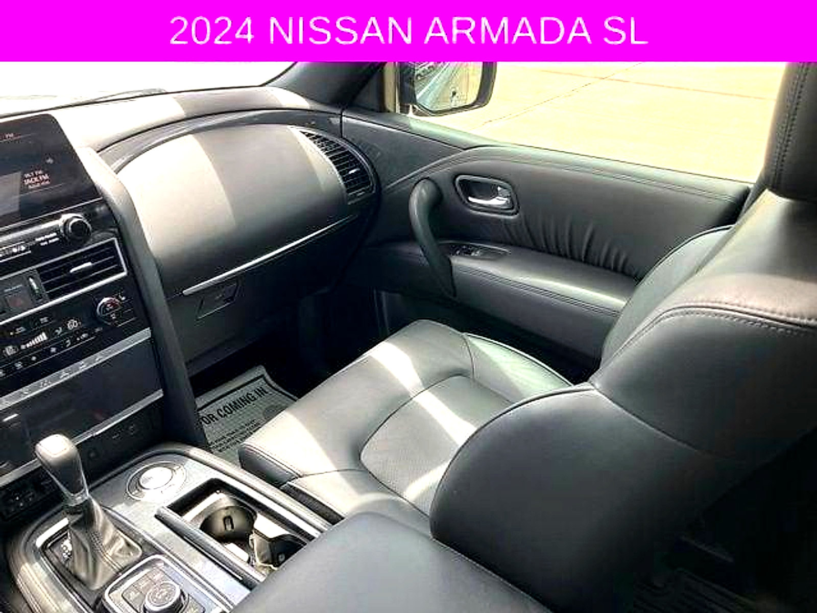 Used 2024 Nissan Armada SL w/ Midnight Edition Package RWD image 22