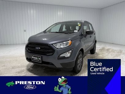 Certified 2021 Ford EcoSport S