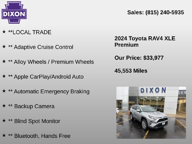 Used 2024 Toyota RAV4 XLE Premium AWD/4WD image 4