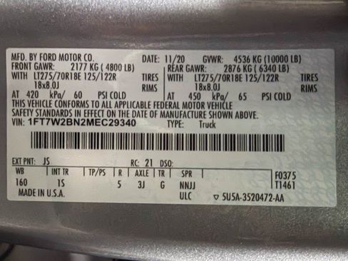 Used 2021 Ford F250 XL w/ STX Appearance Package image 44