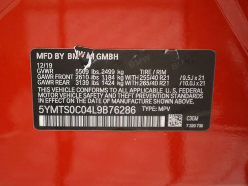 Used 2020 BMW X3 M w/ Executive Package image 17