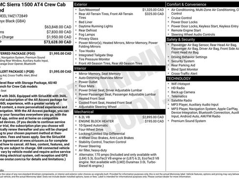 Used 2021 GMC Sierra 1500 AT4 w/ AT4 Preferred Package AWD/4WD image 4