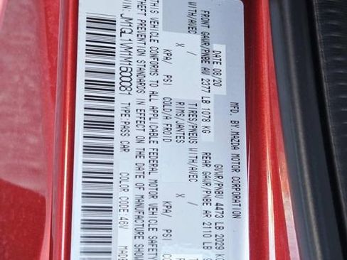 Certified 2021 MAZDA MAZDA6 Touring image 35