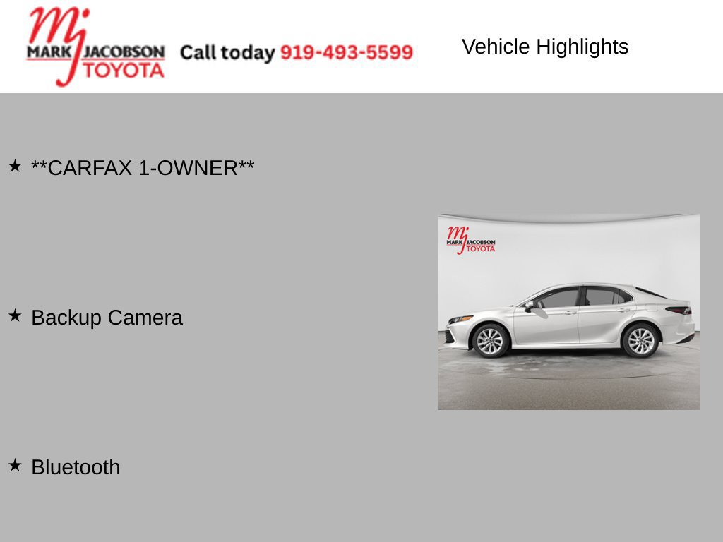 Used 2022 Toyota Camry LE FWD image 5