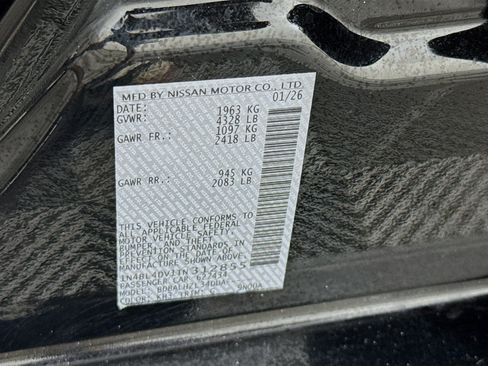 Used 2026 Nissan Altima 2.5 SV FWD image 39