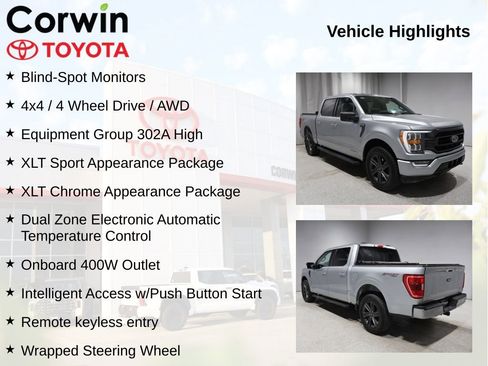 Used 2023 Ford F150 XLT w/ Equipment Group 302A High image 11