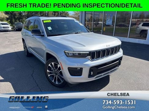 Certified 2025 Jeep Grand Cherokee L Overland w/ Advanced Protech Group III AWD/4WD image 1