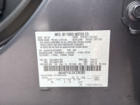 Used 2018 Ford EcoSport SE image 11