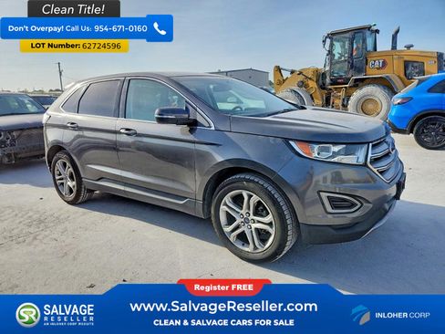 Used 2018 Ford Edge Titanium w/ Technology Package FWD image 5