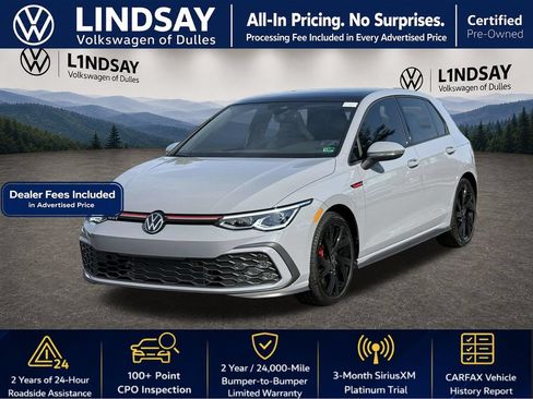 Used 2023 Volkswagen GTI SE w/ SE Leather Package FWD image 4