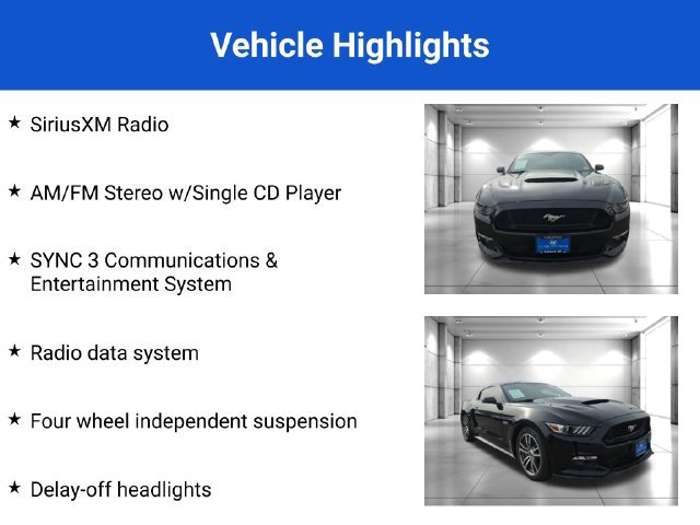 Used 2016 Ford Mustang GT Premium w/ Equipment Group 401A RWD image 2