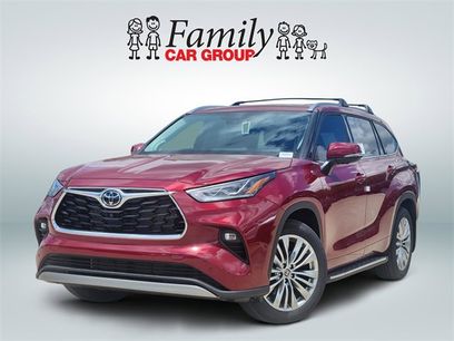 New 2025 Toyota Highlander Platinum
