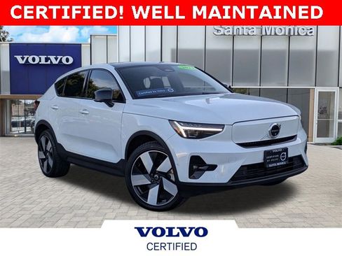 Certified 2024 Volvo C40 P8 Recharge Ultimate w/ Protection Package Premier image 1