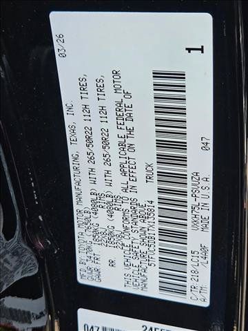 New 2026 Toyota Tundra Capstone AWD/4WD image 17
